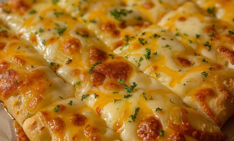 Cheesy Garlic Breadsticks – The Ultimate Comfort Snack