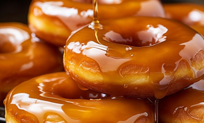 Decadent Caramel Donuts: Homemade Perfection