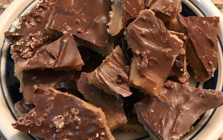 Homemade Chocolate Toffee Crunch – Sweet and Simple Treat