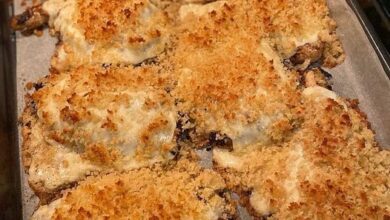 Crispy Parmesan Baked Chicken – Creamy, Crunchy, and Delicious