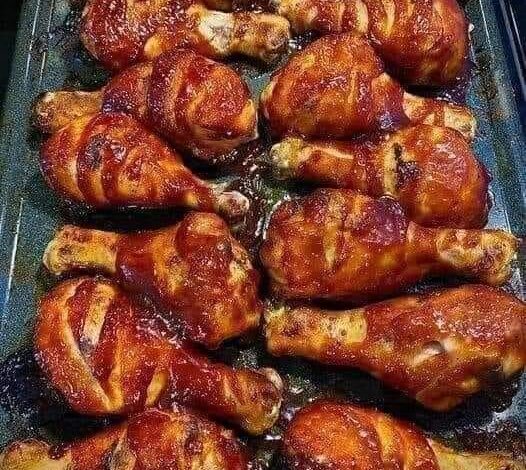 Sticky BBQ Chicken Drumsticks – Sweet, Spicy, and Finger-Licking Good