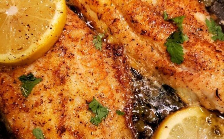 Lemon Butter Pan-Seared Fish – A Simple Yet Elegant Dish